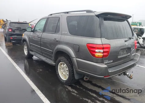 2003 Toyota Sequoia Limited z USA, uszkodzony, nr VIN 5TDBT48A03S183910